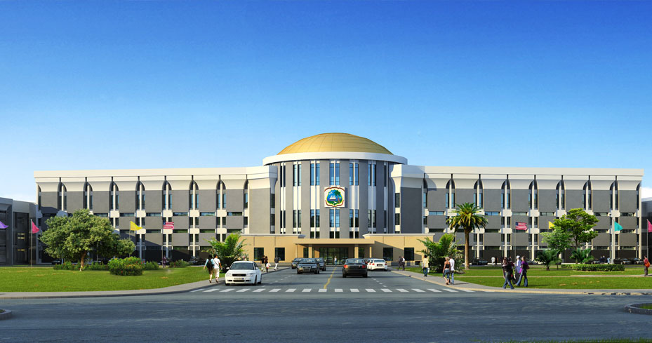 援利比里亚议会大厦两栋辅楼项目